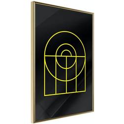 Arkiio Affisch Black Geometry [Poster] 40x60 Poster